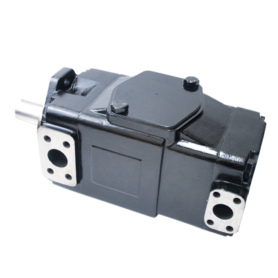 T67EC062B224R00A100 - Пластинчатый нерегулируемый двухпоточный насос серии T67EC с рабочим объемом 196,7+70 см3